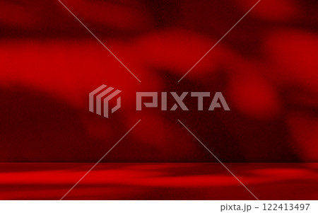 Red Background Abstract Shadow Leaf Black Gradient Pastel Studio Room Product Cosmetic Beauty Luxury Presentation Backdrop Mockup Stage Minimal Loft Scene Floor Wall Cement Overlay blur Texture. Red Background Abstract Shadow Leaf Black Gradient Pastel Studio Room Product Cosmetic Beauty Luxury Presentation Backdrop Mockup Stage Minimal Loft Scene Floor Wall Cement Overlay blur Texture. 122413497