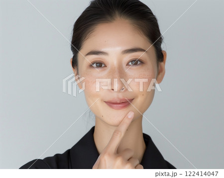 美肌の40代女性 122414047