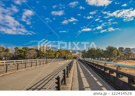 京都市左京区　出町柳駅周辺の街並み 122414529