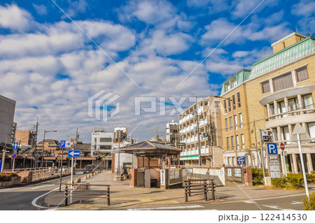 京都市左京区 出町柳駅周辺の街並み 京都市左京区 出町柳駅周辺の街並み 122414530