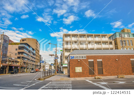 京都市左京区　出町柳駅周辺の街並み 122414531