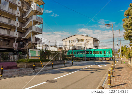 京都市左京区　出町柳駅周辺の街並み 122414535
