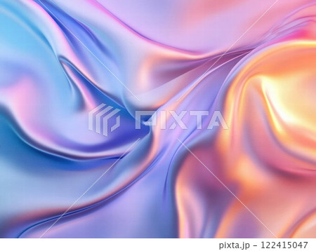 Abstract Iridescent Fabric Texture Abstract Iridescent Fabric Texture 122415047