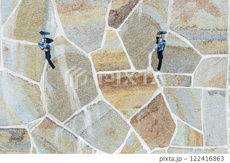 公園の石の水場 122416863