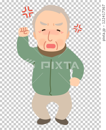 高齢男性 表情ポーズ シニア 高齢者 後期高齢者 高齢男性 表情ポーズ シニア 高齢者 後期高齢者 122417367