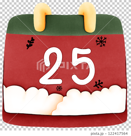 Christmas calendar. Christmas calendar. 122417564