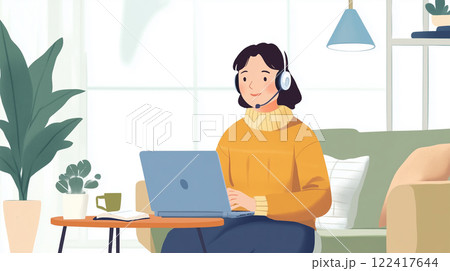 英会話を独学で学びスキルアップを図る新入社. 英会話を独学で学びスキルアップを図る新入社. 122417644