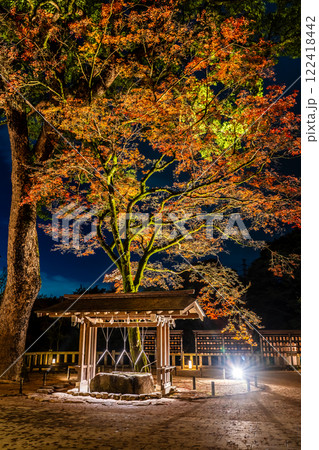 宝満宮竈門神社の紅葉ライトアップ【福岡県太宰府市】 122418442