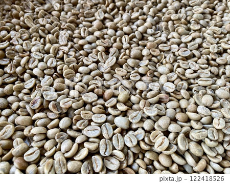 Close up of coffee beans Close up of coffee beans 122418526