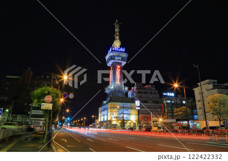 [定額] 別府タワーの夜景 ( リニューアル前 / 2021年11月 / 大分県 別府市 ) 122422332