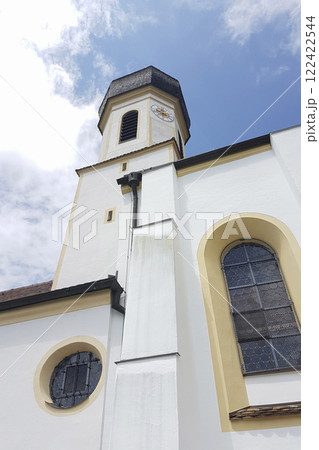 Pilgrimage church Hohenpeissenberg, Munich Way of St. James, Bavaria, Germany Pilgrimage church Hohenpeissenberg, Munich Way of St. James, Bavaria, Germany 122422544
