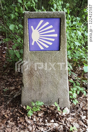 Sign, signpost of Way of St. James Sign, signpost of Way of St. James 122422587