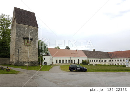 Church of Wessobrunn, Munich Way of St. James, Bavaria, Germany 122422588