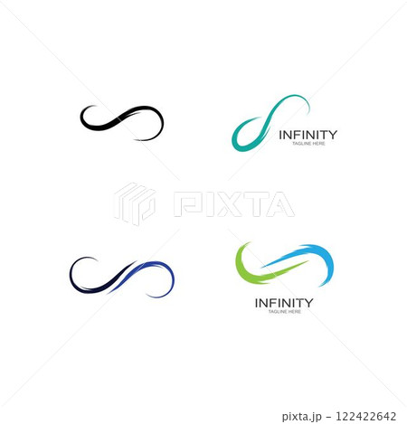 Infinity logo template 122422642