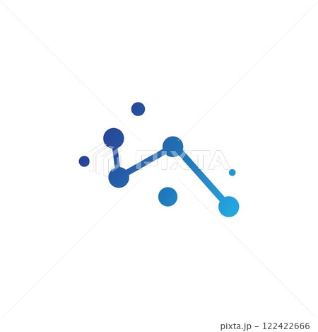 Molecule logo template 122422666