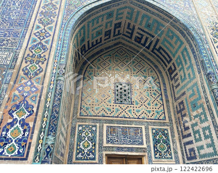 世界遺産のイスラム建築の美しい建築 世界遺産のイスラム建築の美しい建築 122422696