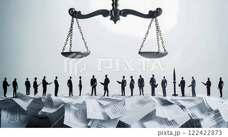 法務と書類の交錯:ビジネスの公正と規律 法務と書類の交錯:ビジネスの公正と規律 122422873