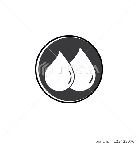 water drop Logo Template vector 122423076