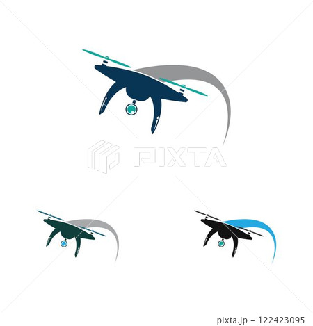Drone Logo Template Design Vector Drone Logo Template Design Vector 122423095