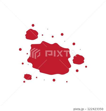Blood logo icon vector Blood logo icon vector 122423350