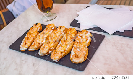 Grilled Prawns Grilled Prawns 122423581