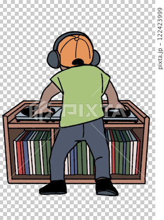 DJ (back view) DJ (back view) 122423999