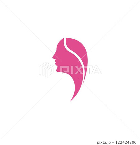 Beauty Women face silhouette character Beauty Women face silhouette character 122424200