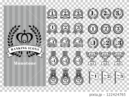 排名圖示設定單調 122424765