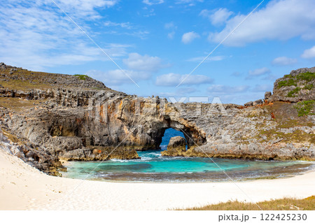 小笠原諸島　南島の入り江 122425230