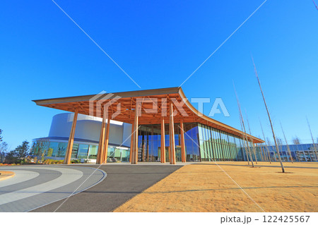 愛知県豊田市、豊田市博物館の風景 愛知県豊田市、豊田市博物館の風景 122425567
