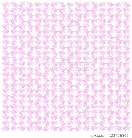 小桜模様の壁紙 122426562