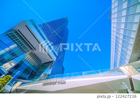 日本の東京都市景観 新時代へ…虎ノ門ヒルズステーションタワーやビル群などを望む=令和7年1月18日 日本の東京都市景観 新時代へ…虎ノ門ヒルズステーションタワーやビル群などを望む=令和7年1月18日 122427216