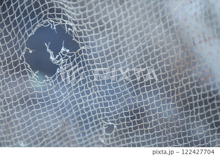 Fishing Net closeup Fishing Net closeup 122427704