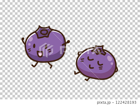 ブルーベリー キャラクター ゆるかわ ブルーベリー キャラクター ゆるかわ 122428193