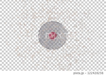 抗体を産生する形質細胞のイメージ(細胞膜半透過) 抗体を産生する形質細胞のイメージ(細胞膜半透過) 122428238