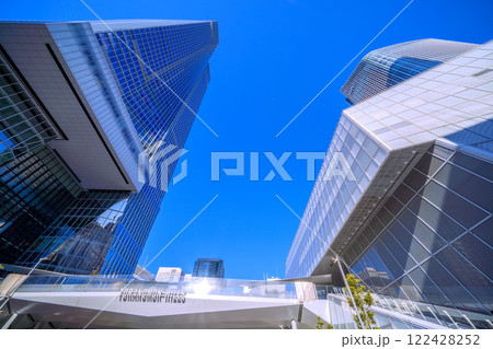 日本の東京都市景観 新時代へ…虎ノ門ヒルズステーションタワーやビル群などを望む=令和7年1月18日 日本の東京都市景観 新時代へ…虎ノ門ヒルズステーションタワーやビル群などを望む=令和7年1月18日 122428252