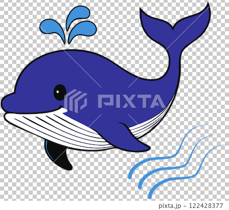 ピースフルクジラさんのイラスト原画◎ ピースフルクジラさんのイラスト原画◎