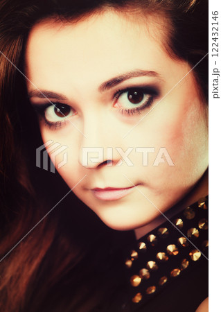 people concept - teenage girl portrait people concept - teenage girl portrait 122432146