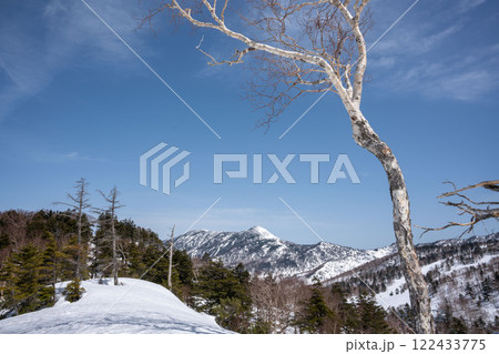 冬の志賀高原　岩菅山 122433775