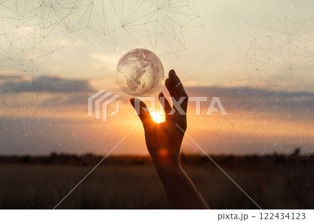 The future of our planet is in our hands. 122434123