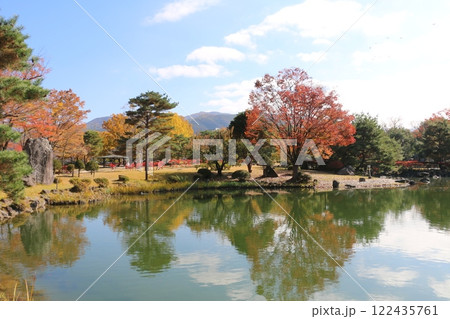 松本市民が憩う秋のあがたの森公園 122435761