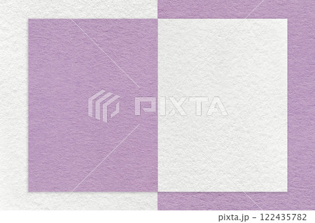 Texture white and lilac paper background with geometric shape and pattern, macro. Structure craft violet cardboard Texture white and lilac paper background with geometric shape and pattern, macro. Structure craft violet cardboard 122435782