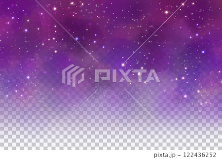 ピンクの星が舞う背景 122436252