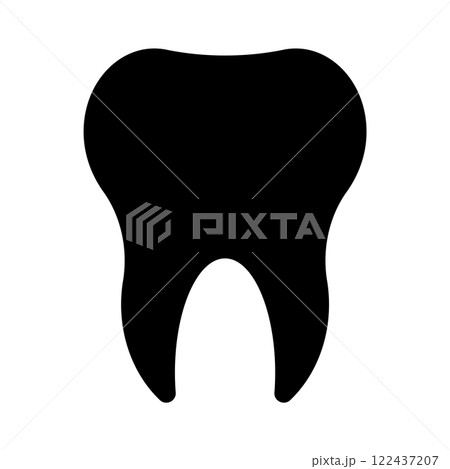 Vector tooth icon 122437207