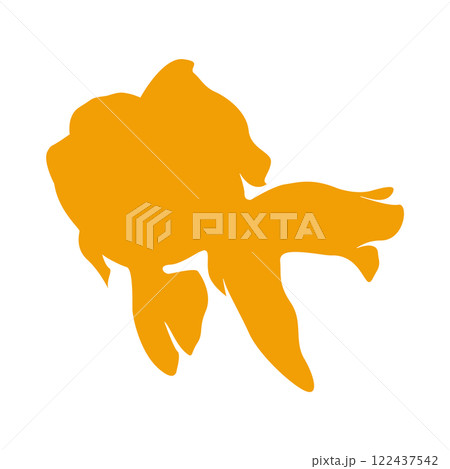 goldfish icon vector 122437542