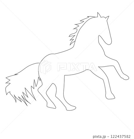horse icon vektor horse icon vektor 122437582