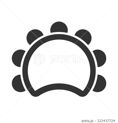 tambourine icon traditional musical instruments vector tambourine icon traditional musical instruments vector 122437724