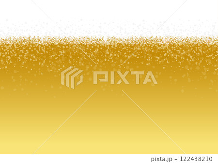 ビールの泡背景テクスチャ 122438210