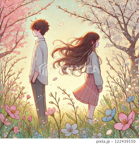 春の出会い、まだ何も知らない 春の出会い、まだ何も知らない 122439150
