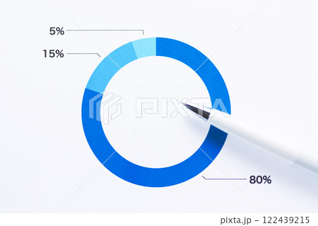 支持率の割合グラフ 支持率の割合グラフ 122439215
